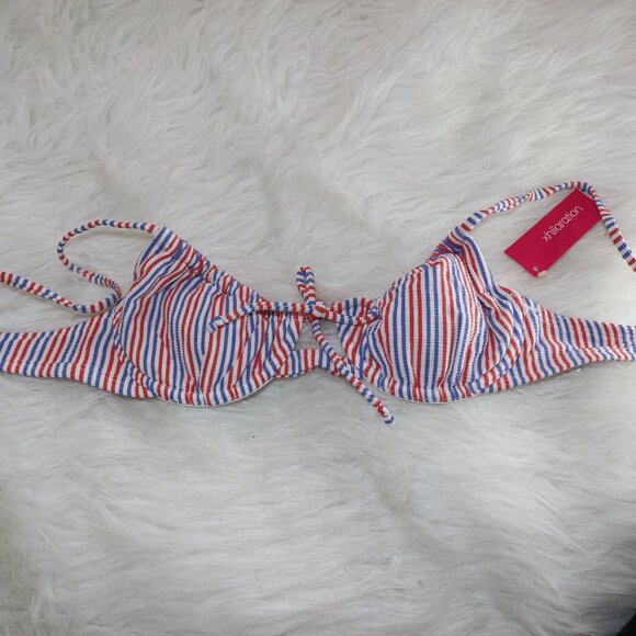 Xhilaration Striped Underwire Bikini Top – NWT 🇺🇸✨ - Picture 3 of 7